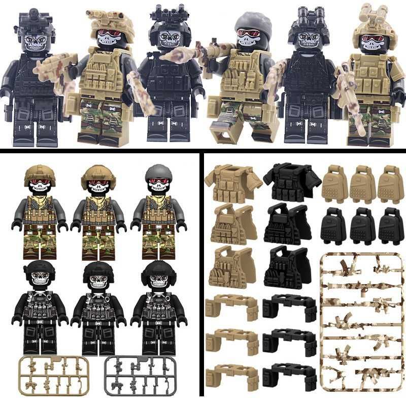 Акция Фигурки спецназовцы военные солдаты Лего lego BrickArms