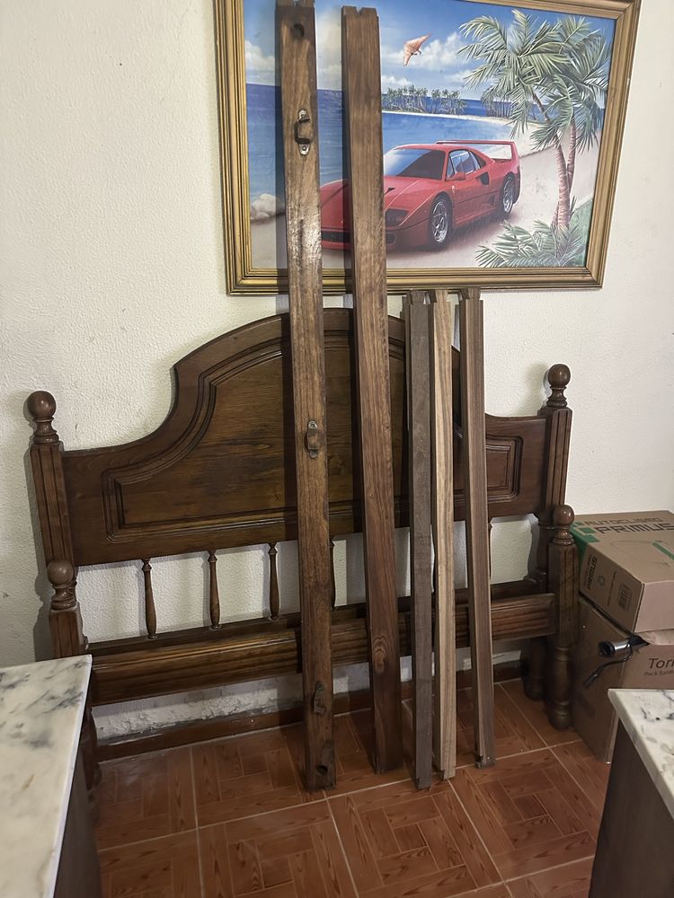 Estrutura cama de casal