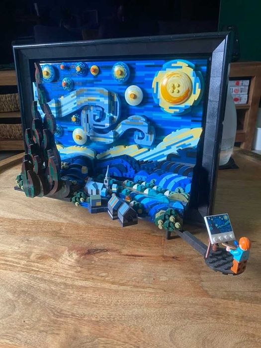 Lego Vincent van Gogh - A Noite Estrelada