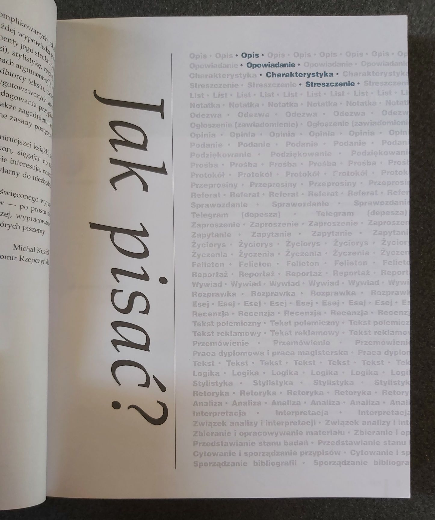 Jak dobrze napisać poradnik Kuziak język polski wypracowania pisma
