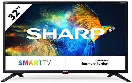 Smart TV 32'' Sharp LC-32CFG6021K Full HD Netflix You Tube HEVC