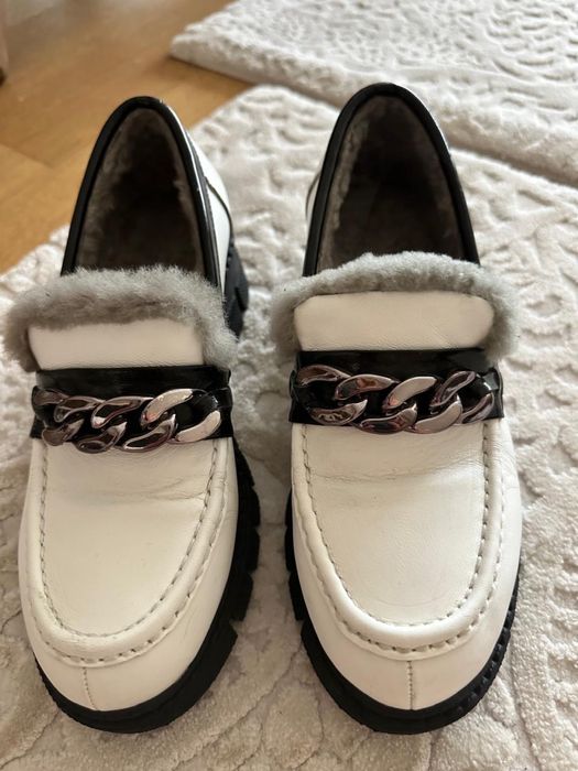 Лофери шкіряні (цигейка)