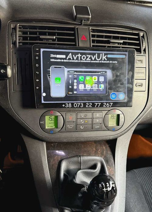 Android S-Max FORD C-Max Форд Ц-макс Tesla GPS USB CarPlay Магнитола