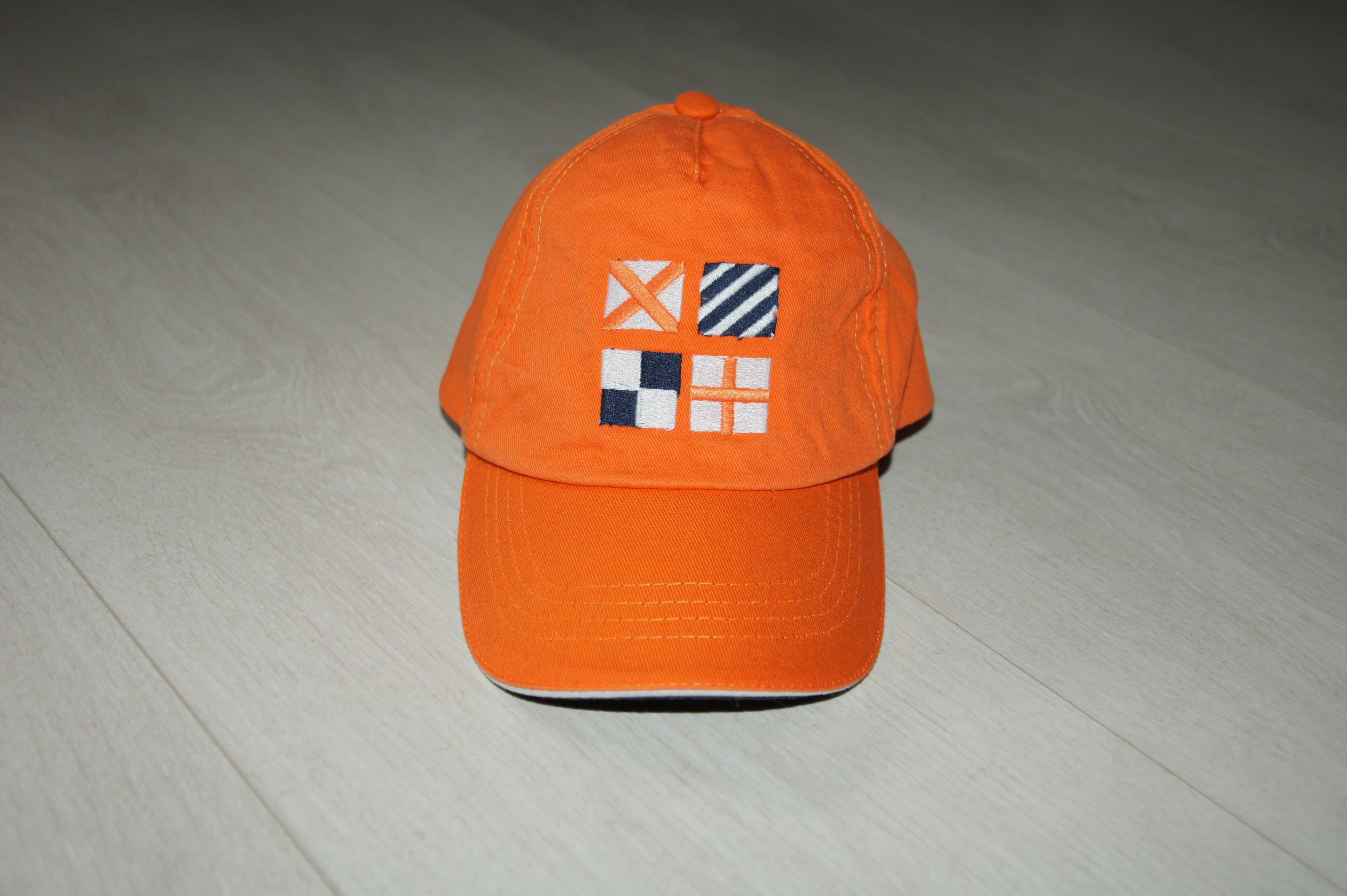 MAYORAL   pomarańczowa czapeczka z daszkiem  r.52