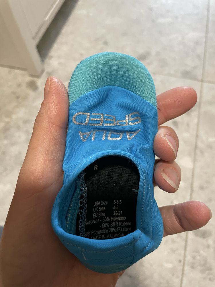 Skarpetki buty do pływania wody basenu Aqua-speed rozmiar 20 / 21
