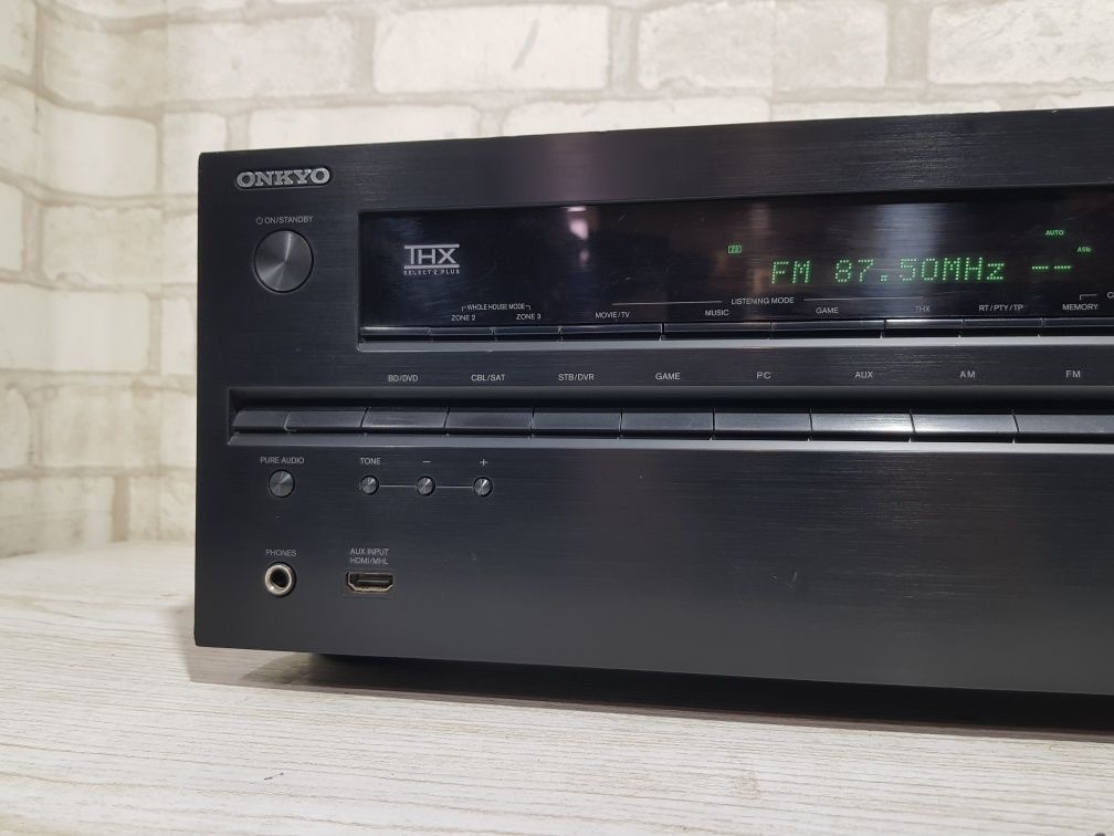 Пульт! 7.2 AV ресивер ONKYO TX-NR616, HDMI, USB, 4К, Flac,б/у