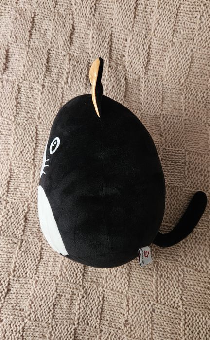 Przytulanka czarny kot nietoperz 30cm halloween zabawka pluszowa nowa