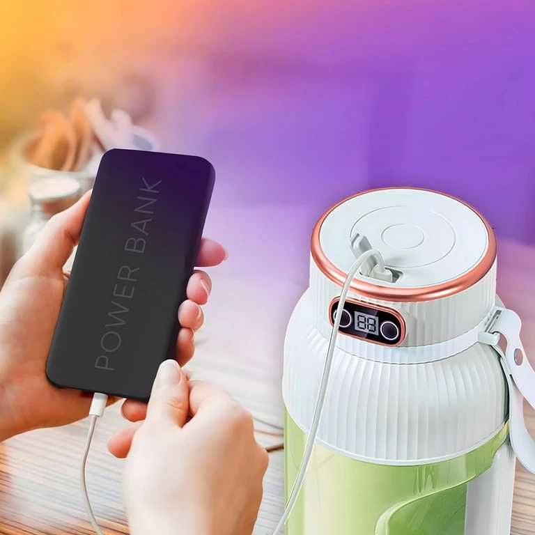 Przenośny Blender / Mikser do Napojów / Owoców / Smoothie / 1L