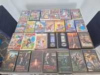Kasety VHS (kasety video) zestaw.