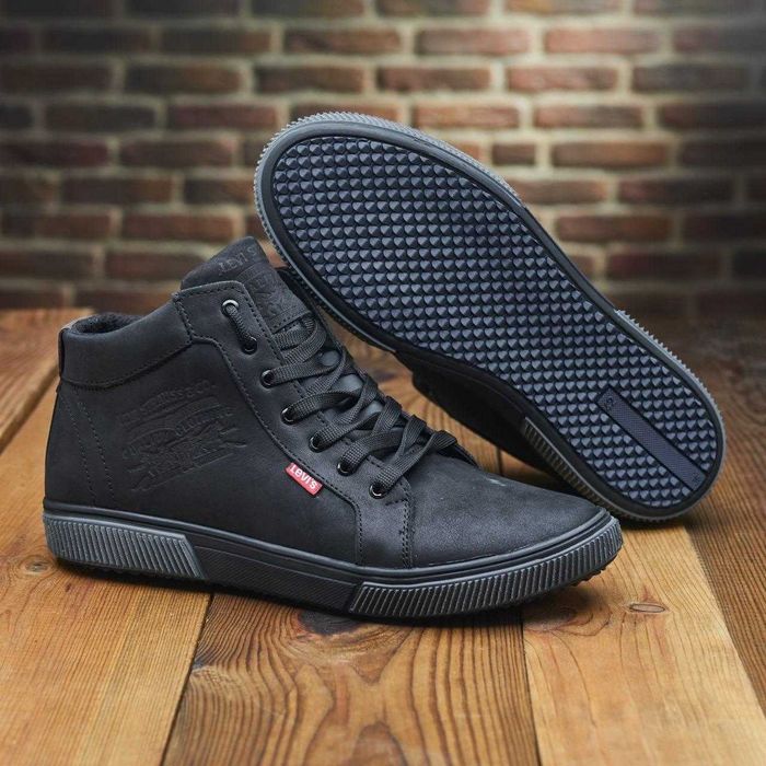 Черевики теплі зимові  Levi’s Ваша сеть ! предлагает кожаную обувь