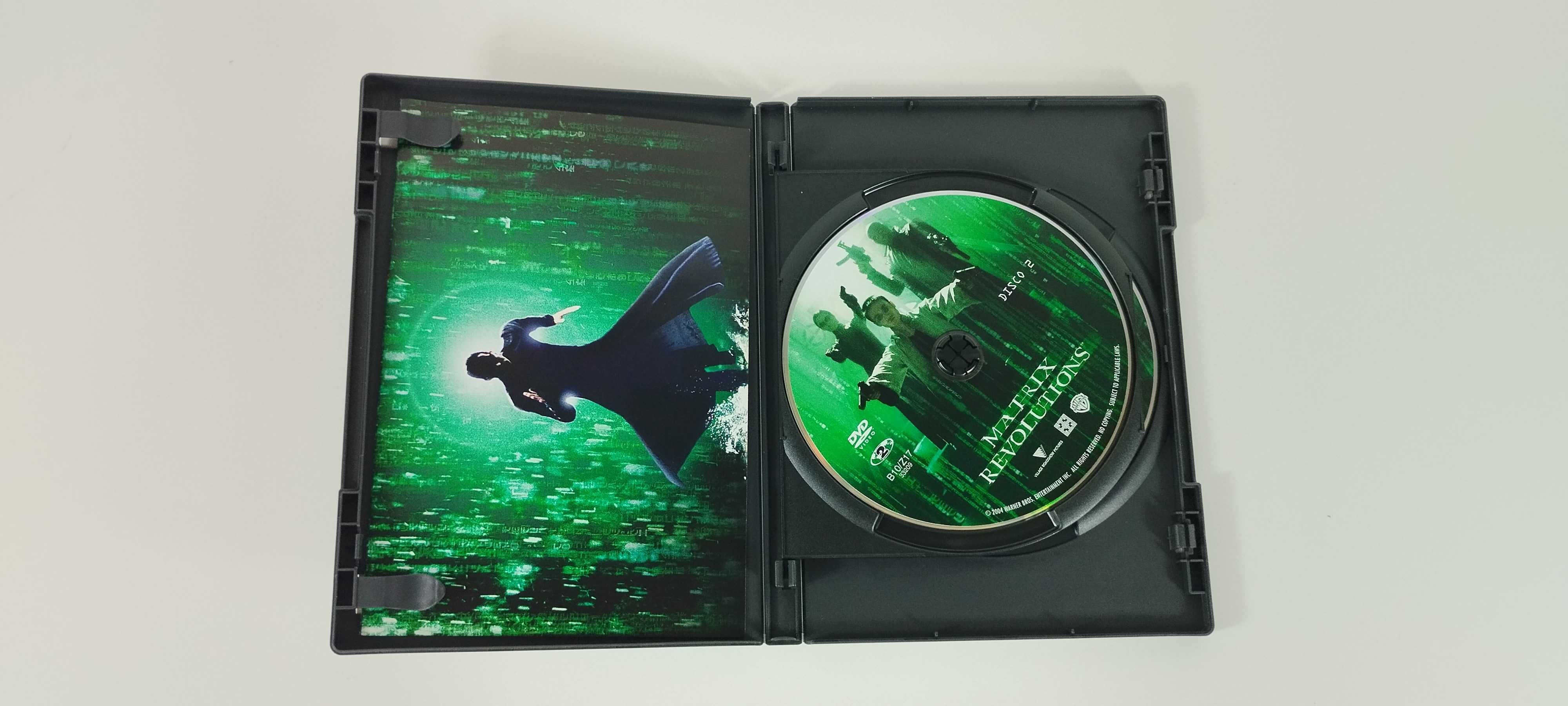 DVD Matrix Revolutions c/ disco extras