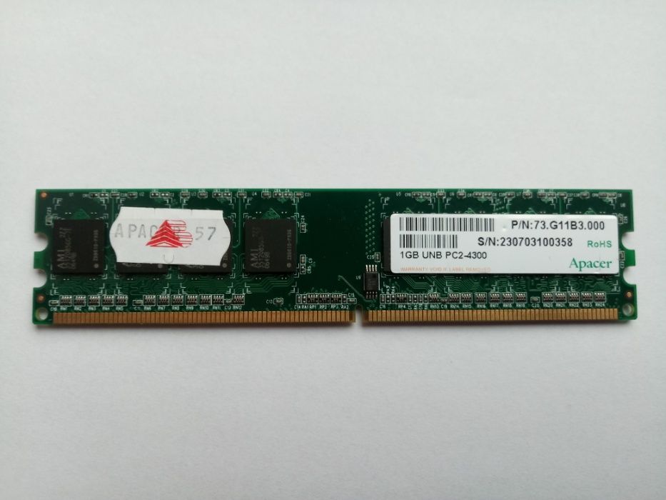 Pamięć RAM Apacer 1GB DDR2