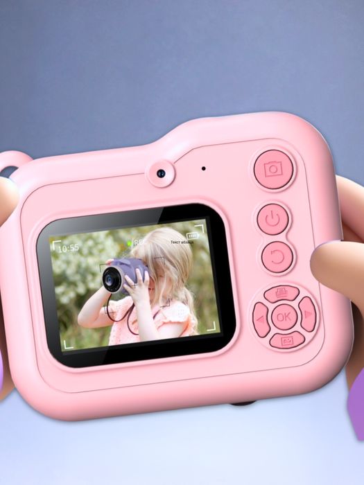 СТИЛЬНА ВЕРСІЯ, Дитячий фотоапарат миттєвого друку, міні принтер