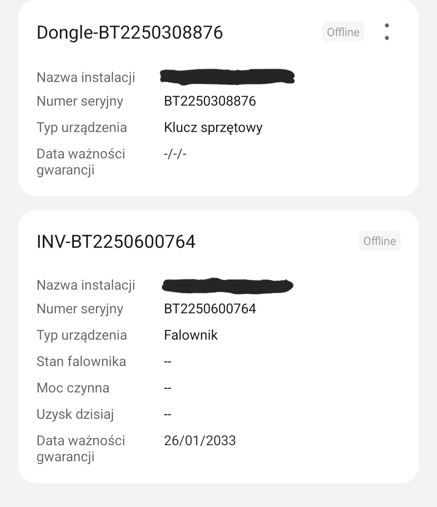 Falownik Inwerter Hybrydowy Huawei SUN2000-4KTL-M1 + Smart Dongle