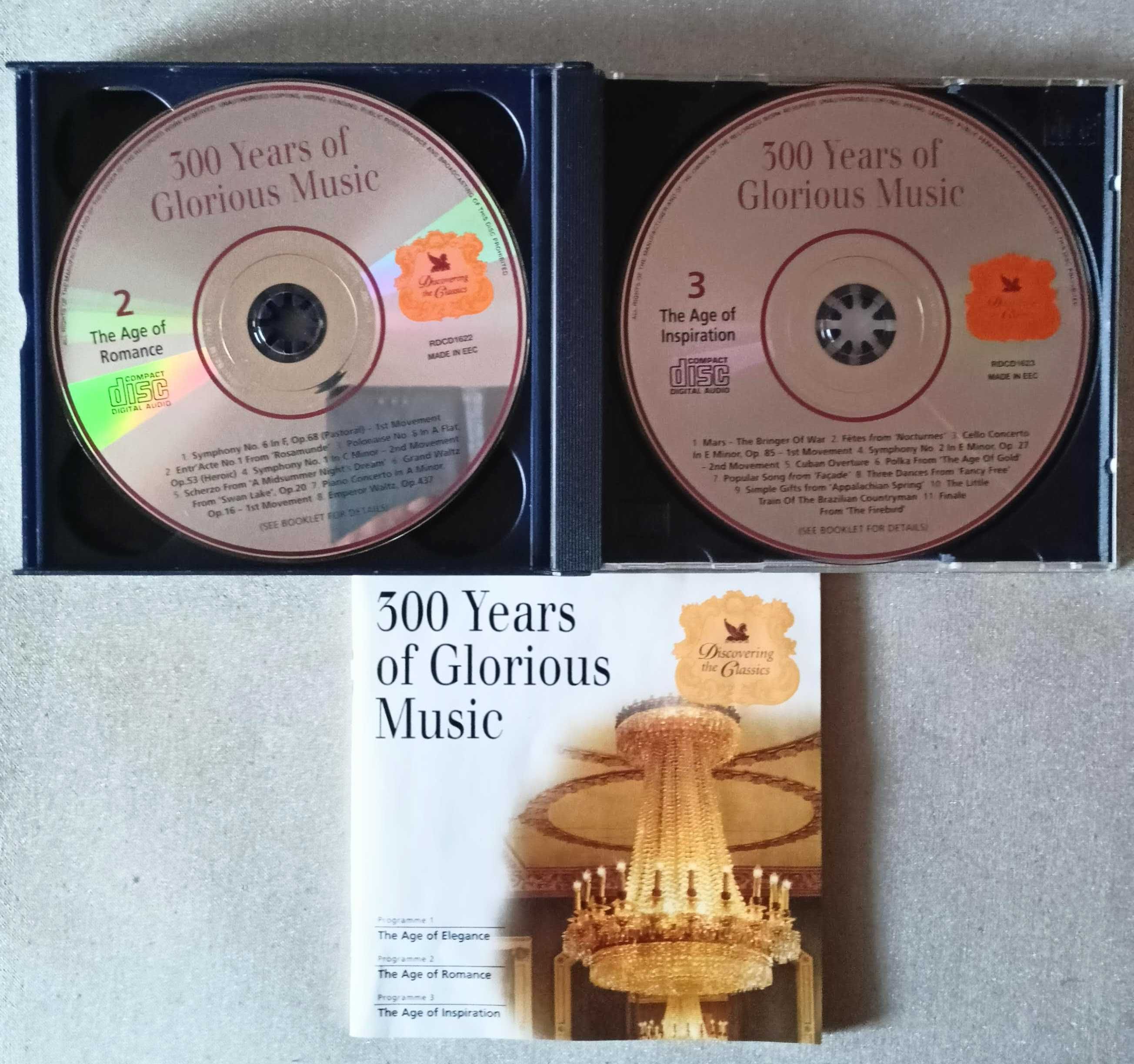 "300 Years Of Glorious Music" 3 x CD