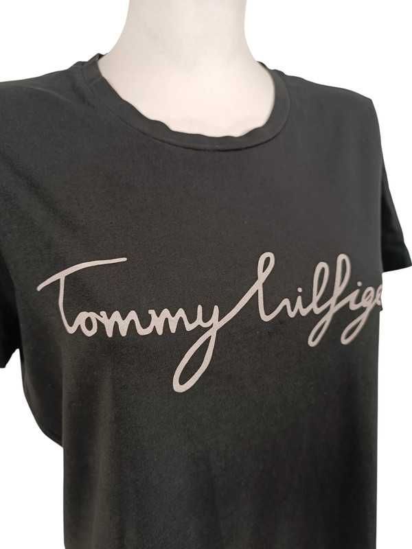 Tommy Hilfiger Koszulka T-shirtowa damska, logo, r. XL