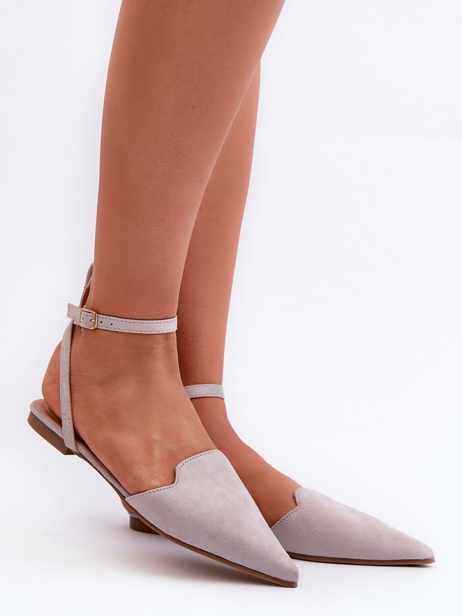Baleriny Model Ellesara JH257P Grey - Step in style