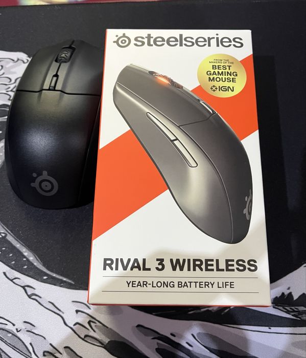 O melhor rato para jogos e tempo de bateria com 400 horas