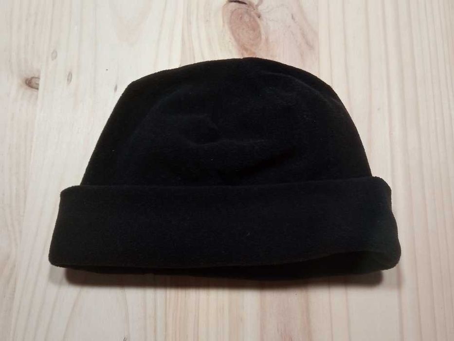 Gorro Preto Com Dobra