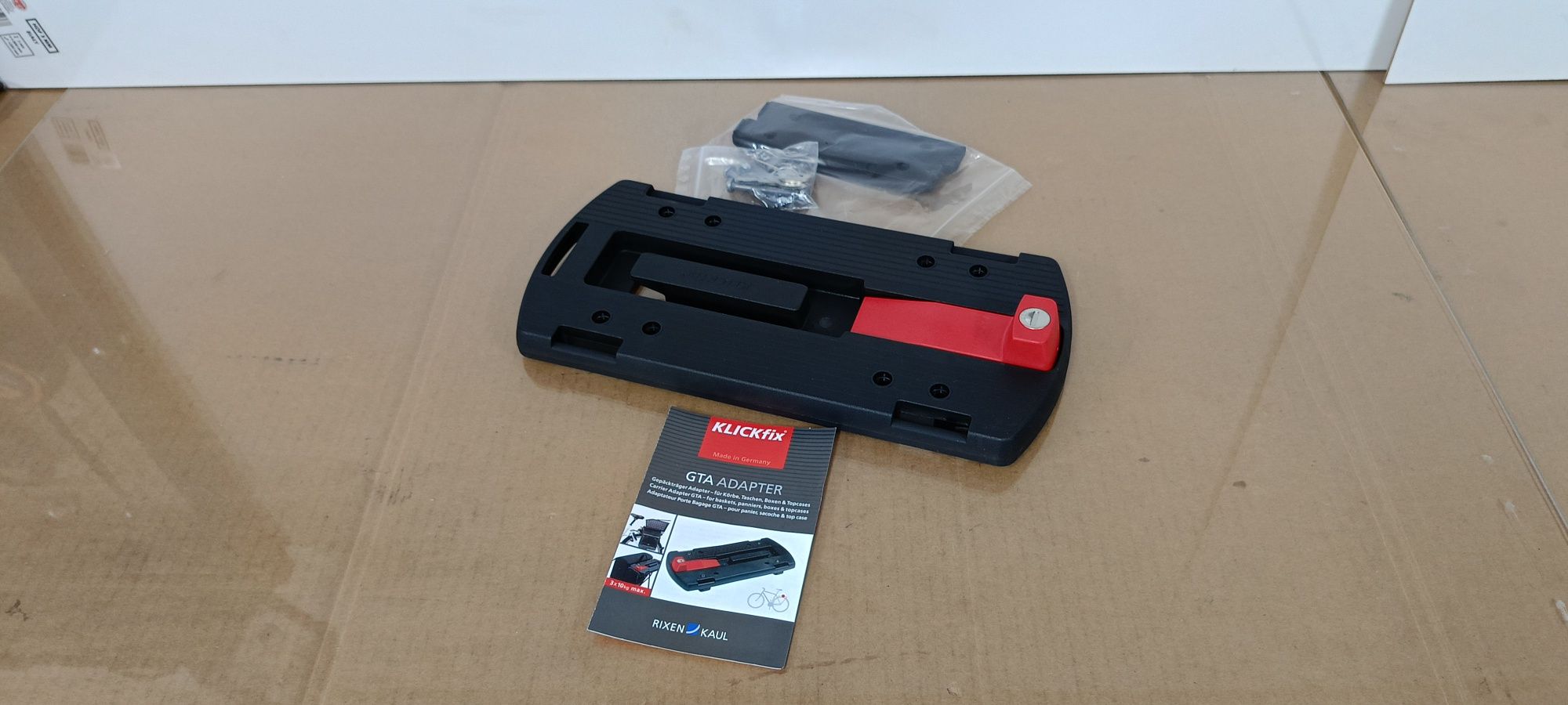 Adapter na bagażnik rowerowy KlickFix GTA.