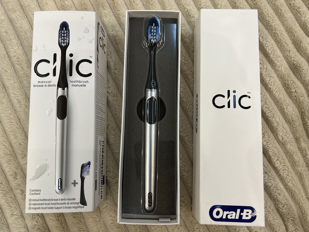 Зубная щетка Oral-B Clic зубная щетка со сменной насадкой