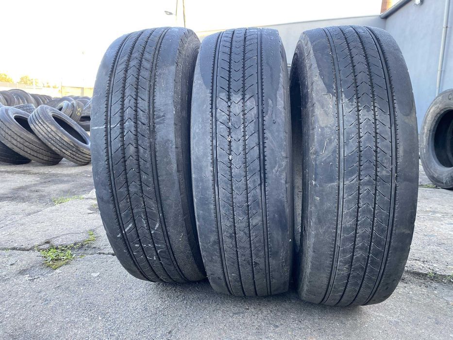 Opony używane przednie 215/75r17.5 BRIDGESTONE R227 Przód 6-8mm