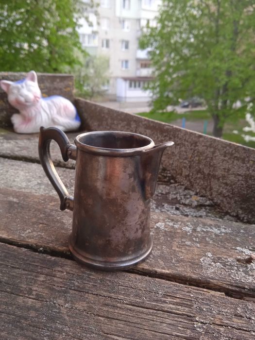 Молочник кольчугино мельхиор