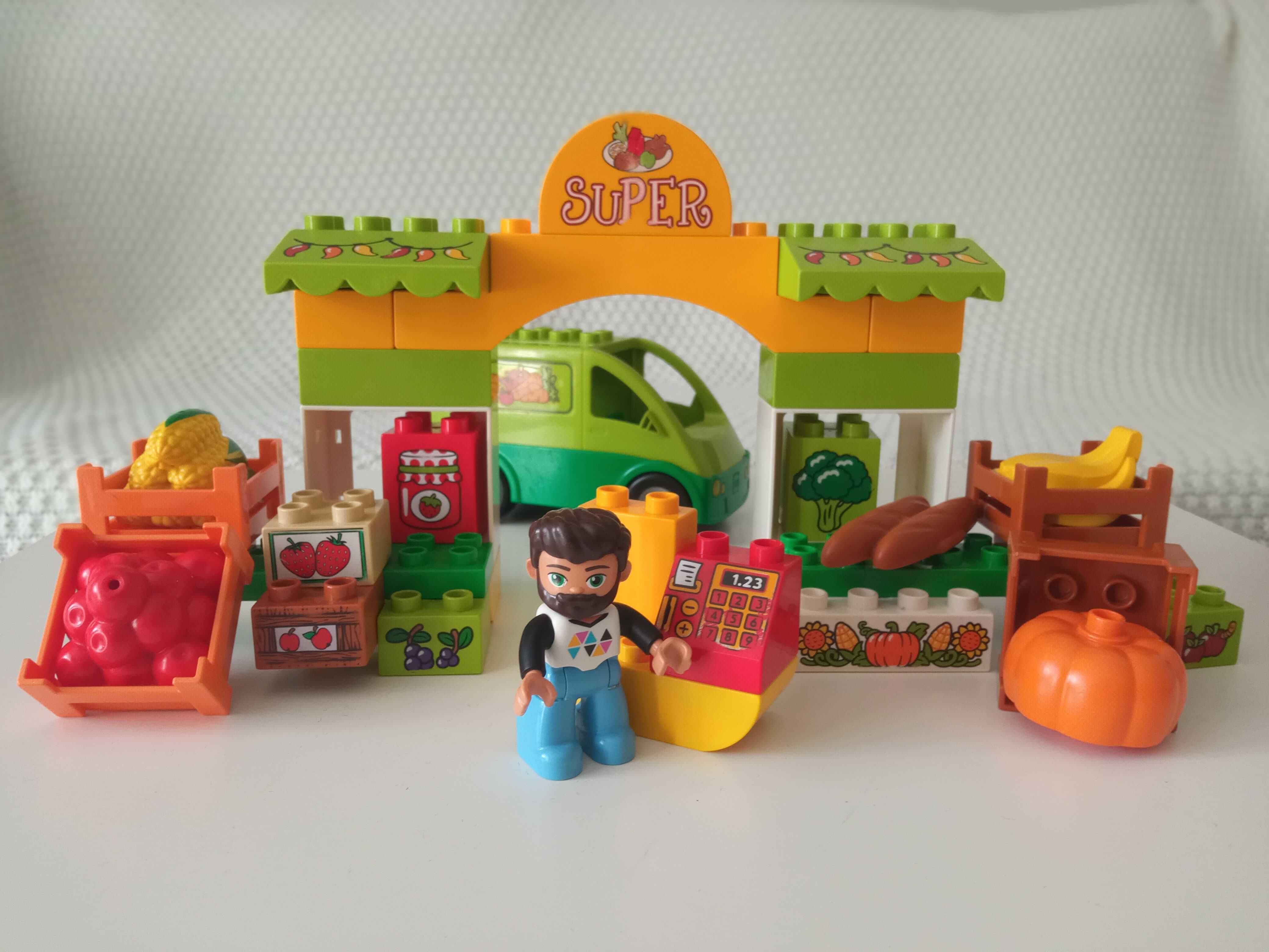 klocki Duplo - stragan warzywny