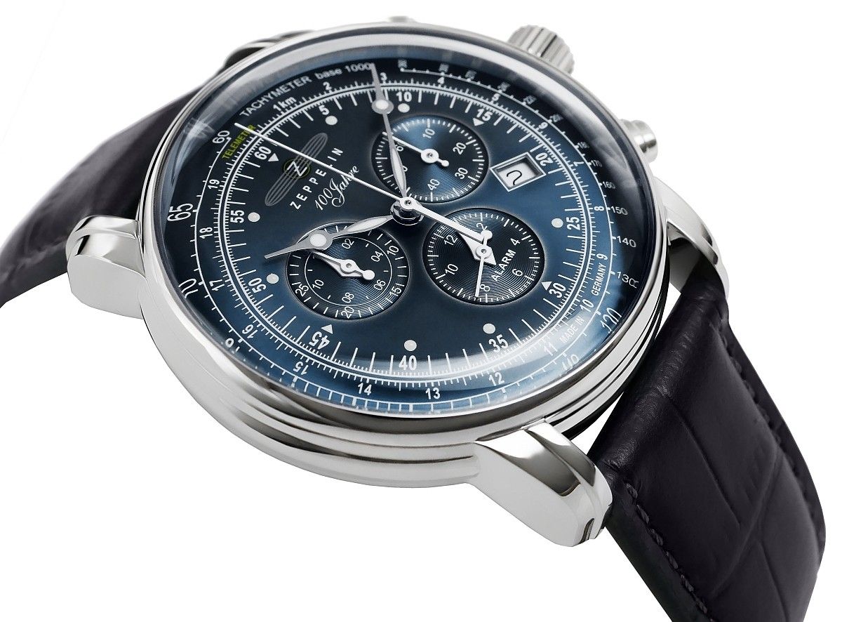 zegarek męski zeppelin 100 yahre 7680-3 + box