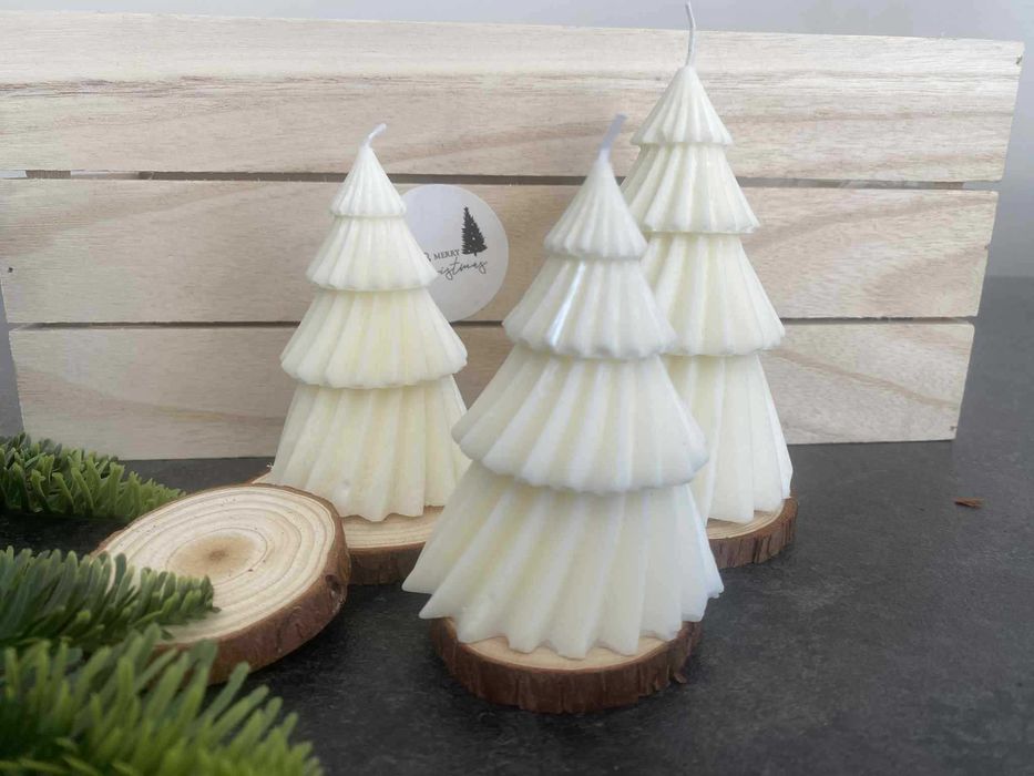 choinka świece sojowe