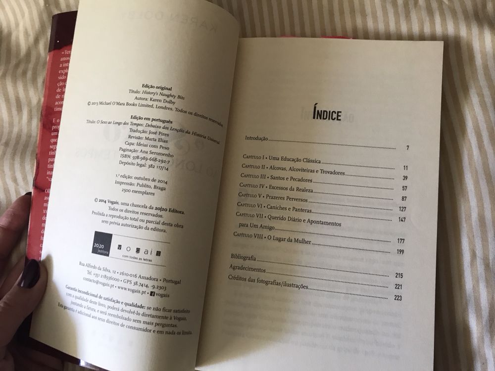 O sexo ao longo dos tempos (portes ja incluidos)
