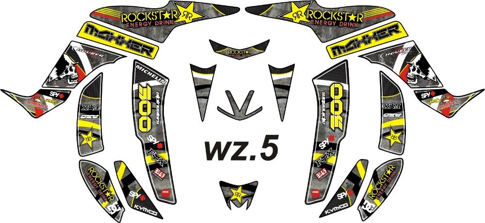 Naklejki Kymco Maxxer 250 300