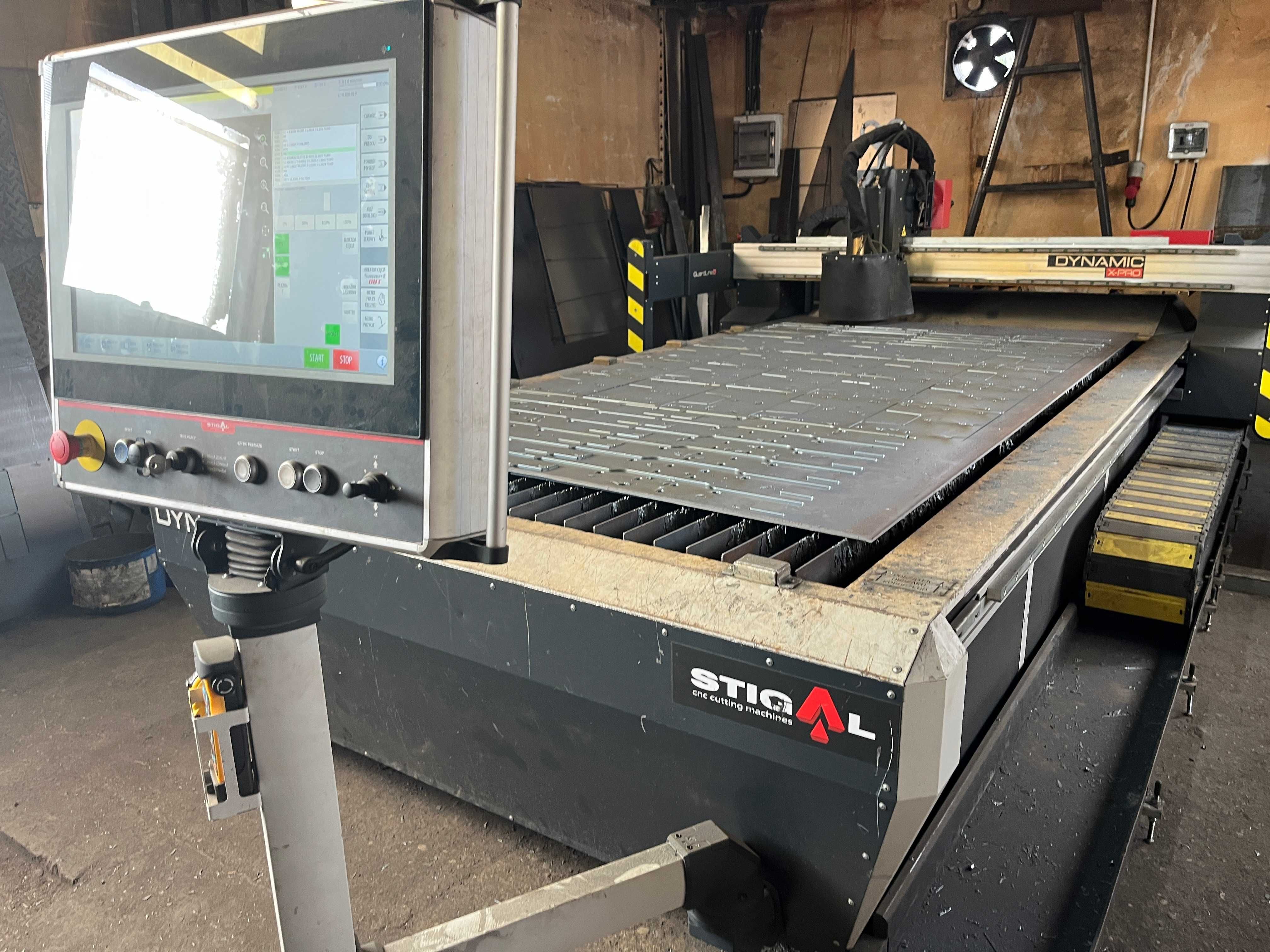 STIGAL DYNAMIC X PRO Cebora Prof 166 HQC plazma model 2020r.