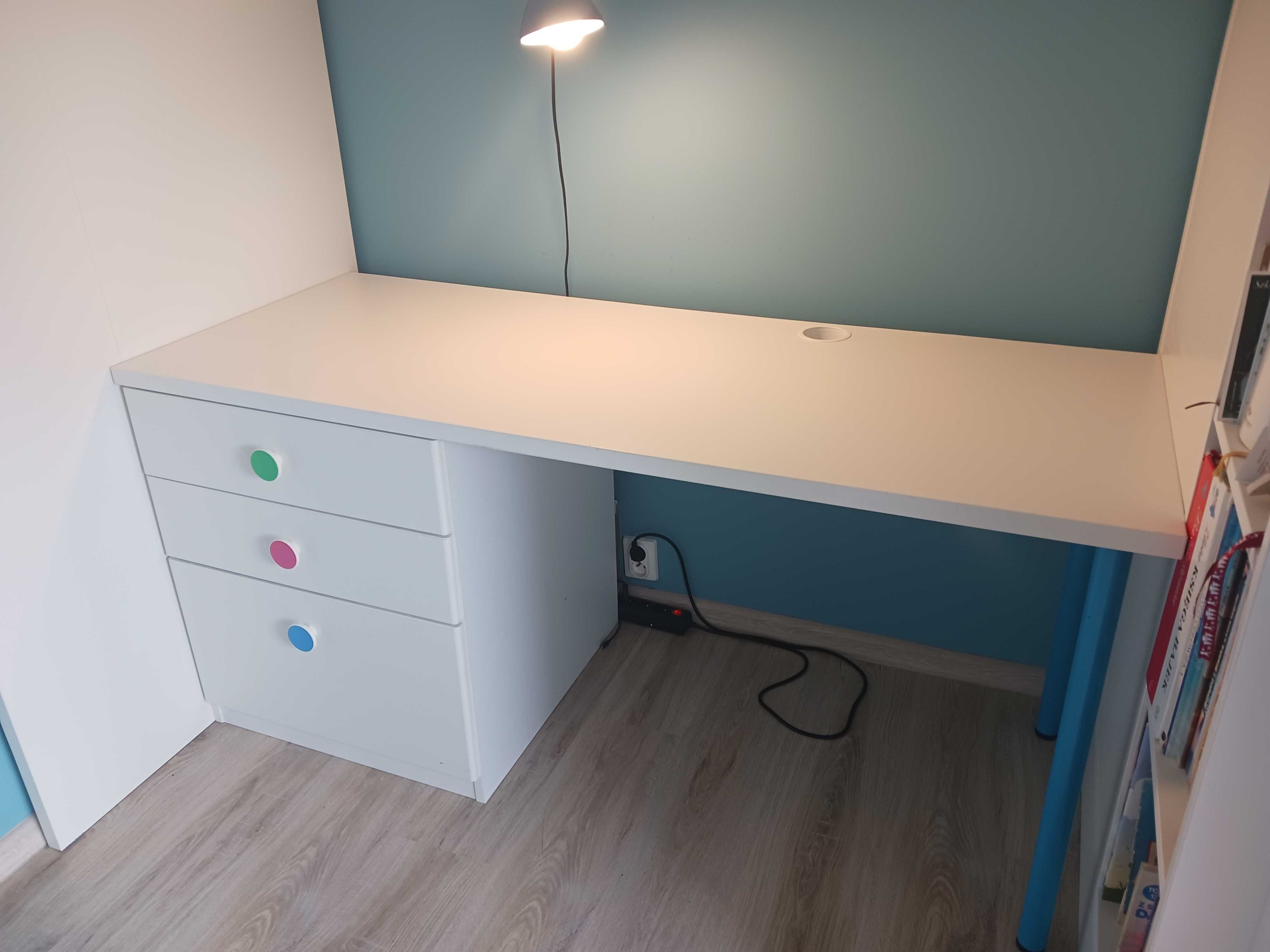Łóżko piętrowe Ikea Stuva z biurkiem