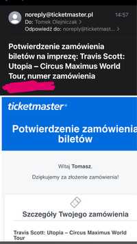 Bilet na koncert Travis Scott Kraków 02.07.2024