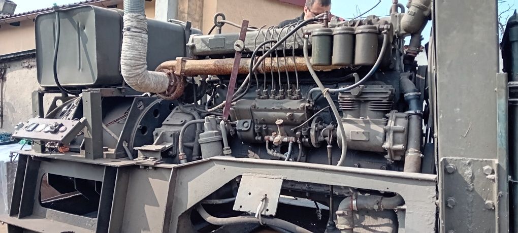 Prądnica Agregatu 100 kw 120 125 kva Elmor  Silnik Jelcz Sw 680 turbo