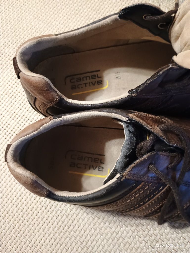 Buty męskie Camel Active rozm. 8,5 cm - skóra