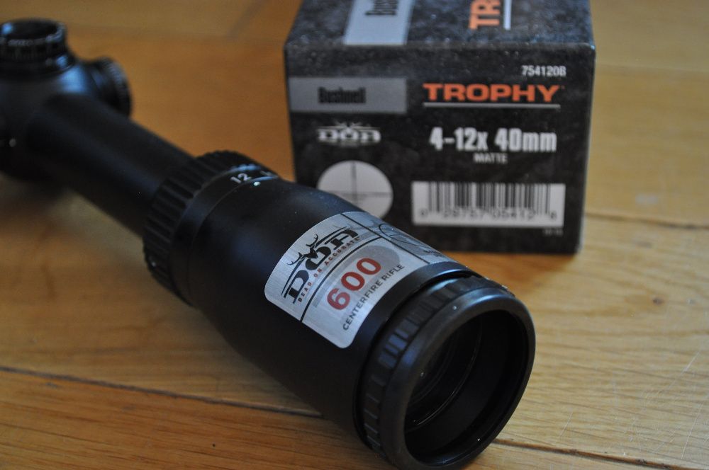 Bushnell Trophy 4-12X40 S/F DOA 600