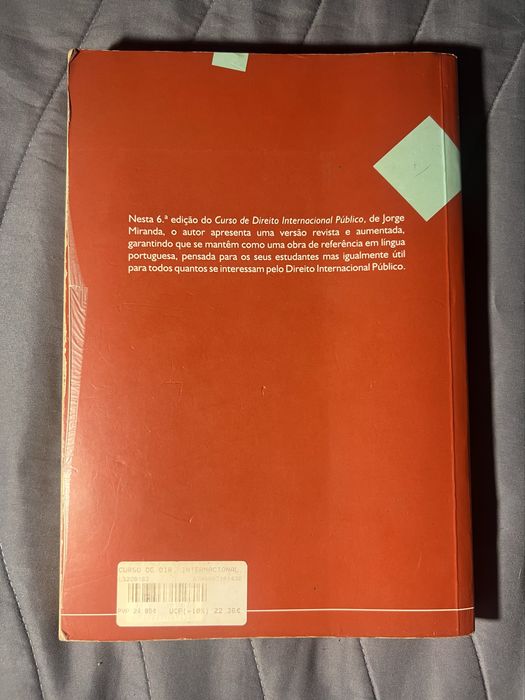 Livro “Curso de Direito Internacional Público” - Jorge Miranda
