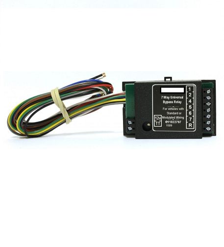 Kit electrico engate de reboque ficha 7 13 pinos módulo centralina Rel