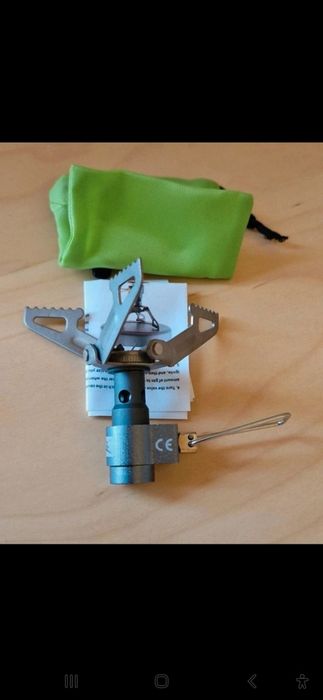 Tytanowy ultralekki palnik gazowy BRS-3000T na kartusz gazowy (NOWY)