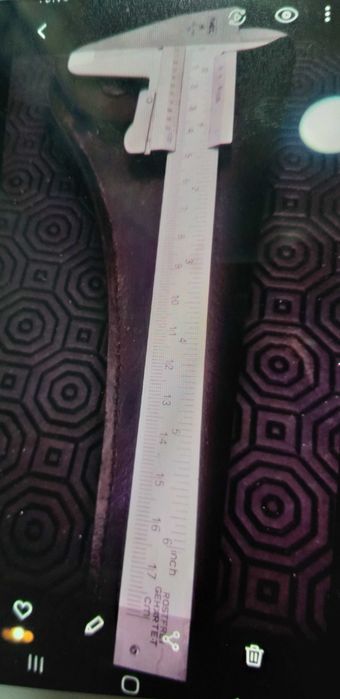 Peeda-coulisse inox escala mate 17cm c/bolsa