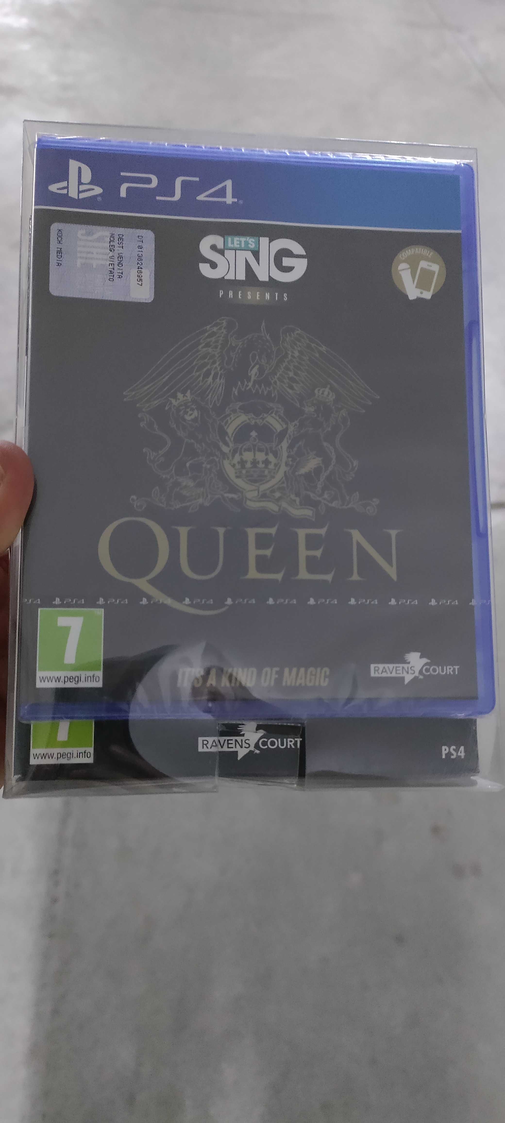 Jogo PS4 -Lets Sing Queen