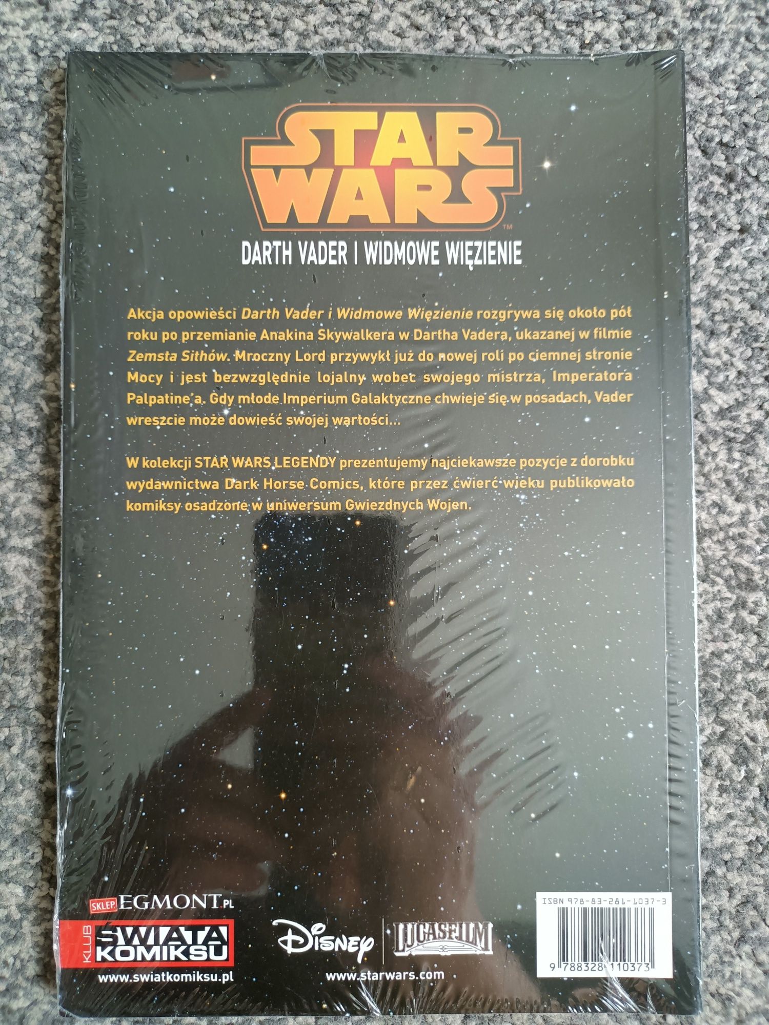 Komiks Star Wars Legendy Darth Vader Widmowe Więzienie nowy w folii