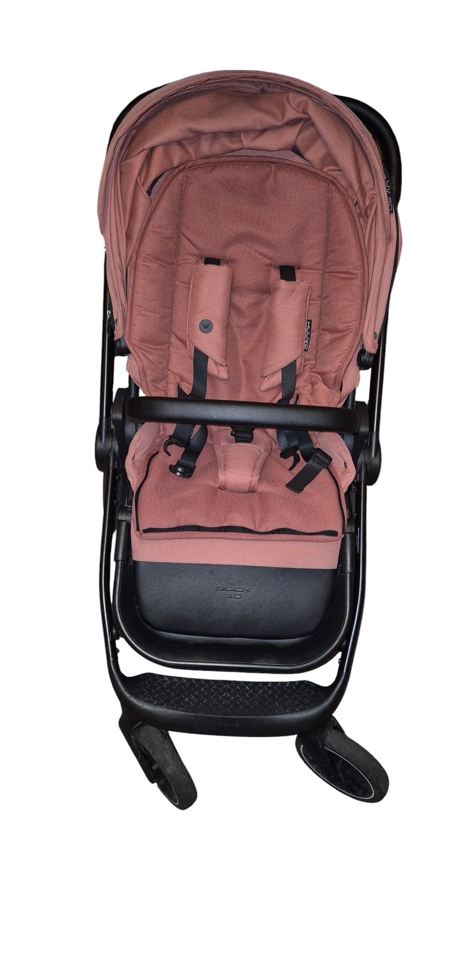 Spacerówka Muuvo Quick 3.0 pure pink. Rama matowa