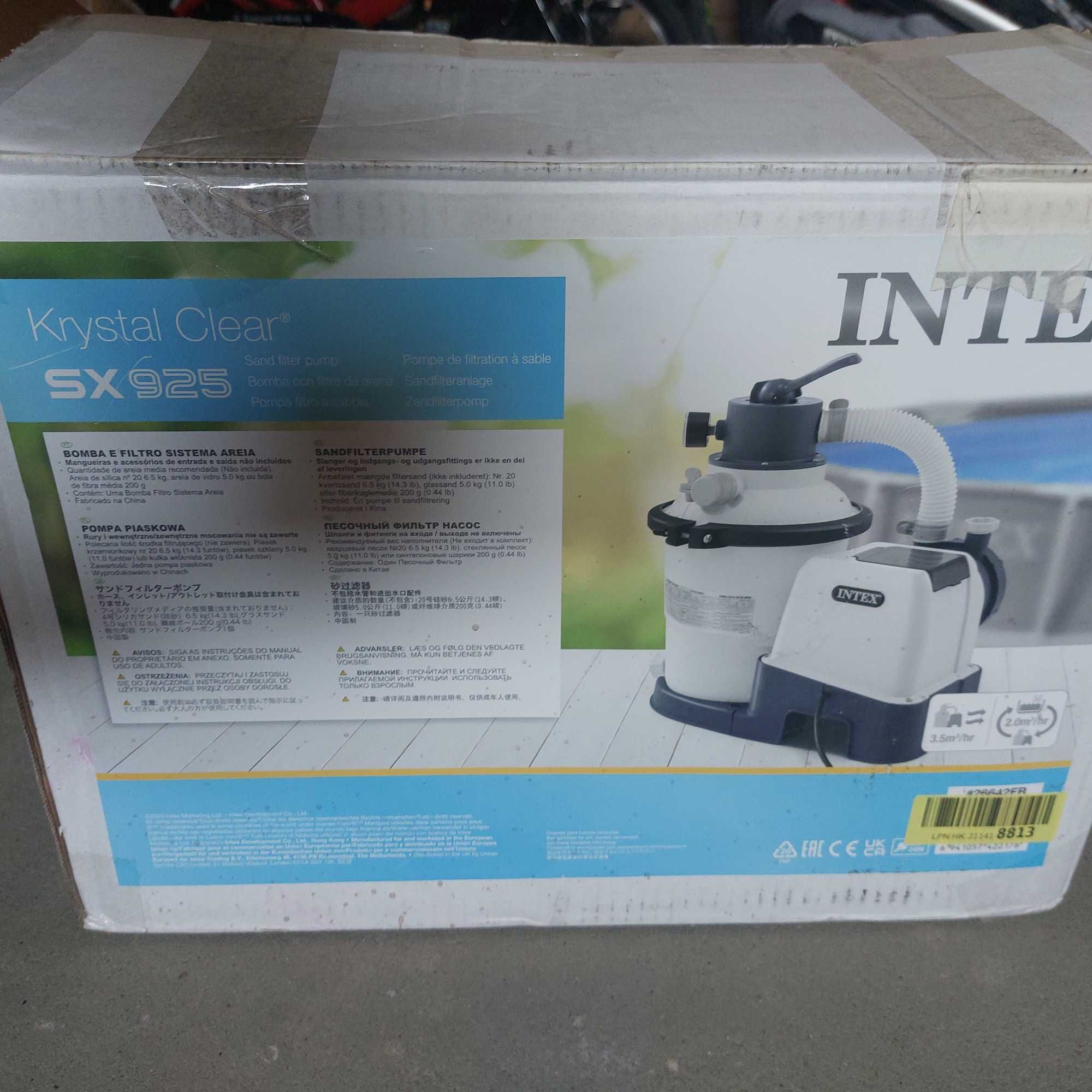 Pompa piaskowa Intex sx925 do basenu