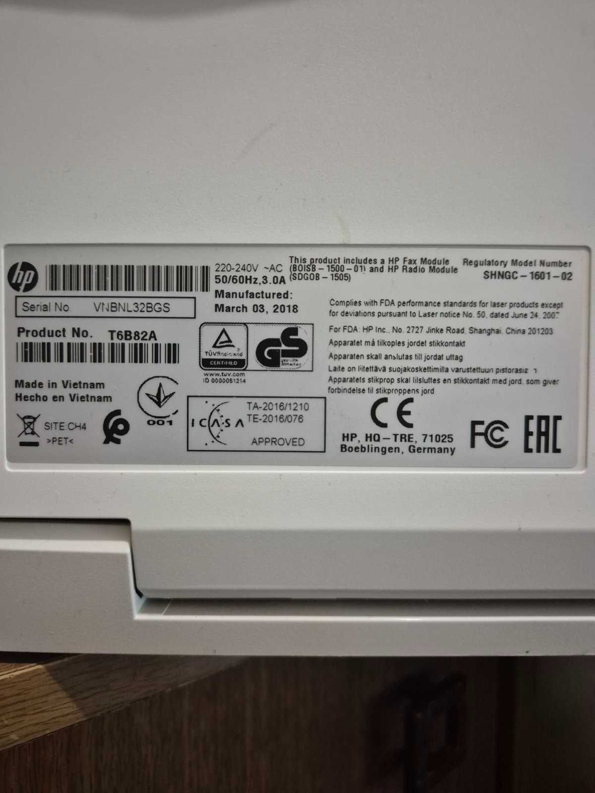 БФП  принтер,сканер, копір, факс, HP Color LaserJet Pro MFP M281fdw
