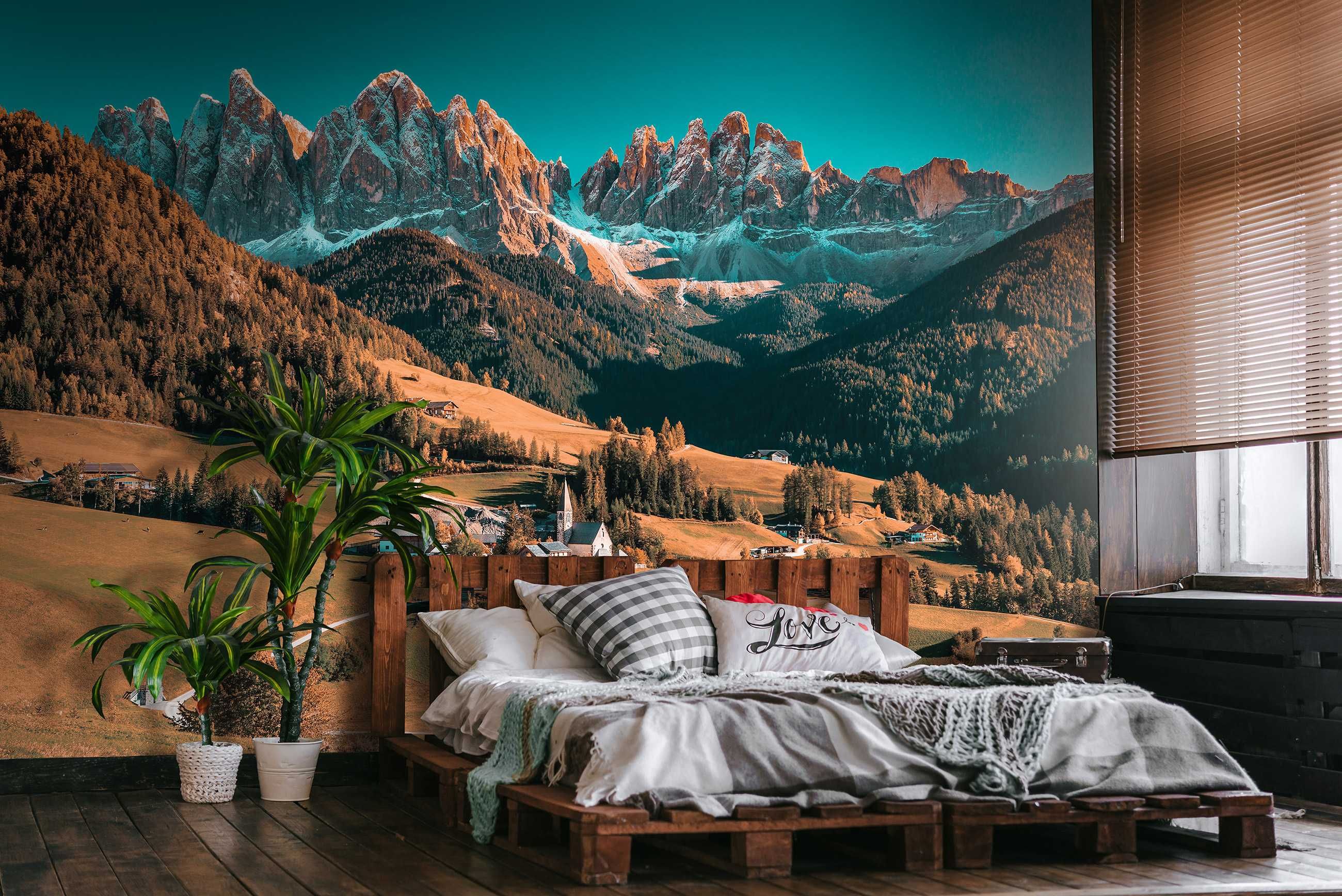 Fototapeta Góry Widok Natura Na Ścianę 3D Twój Rozmiar + KLEJ