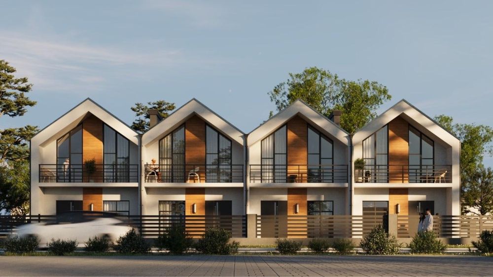 Таунхаус 102 кв.м,  газ , діляка, парковка, Вишгород