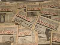 Czasopismo POLITYKA - lata 1986/1989 - 104 sztuki !!!